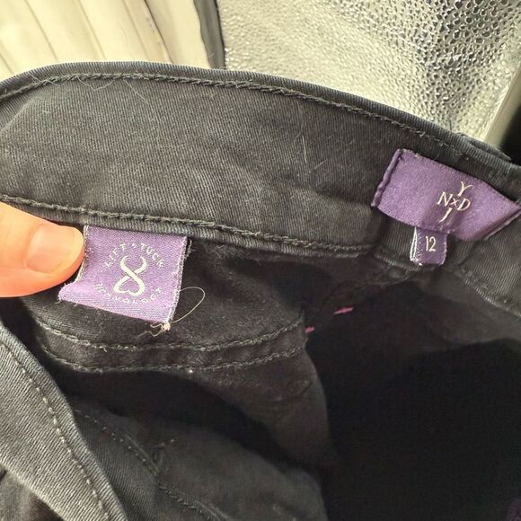 NYDJ Not Your Daughters Jeans Women’s 12 Black Lift Tuck Jeans - Picture 5 of 5